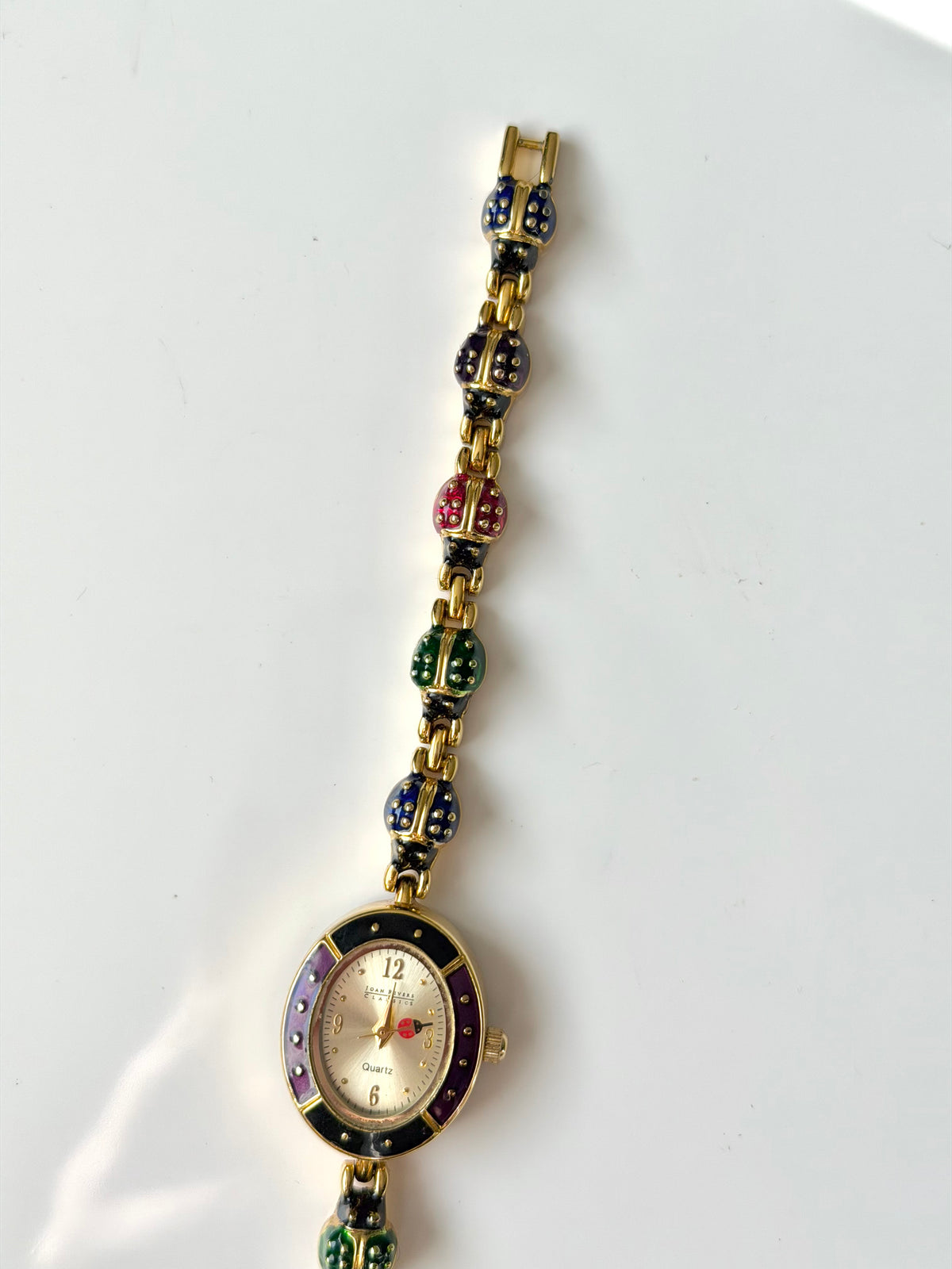 Rare Joan Rivers Ladybug Watch - Boxed