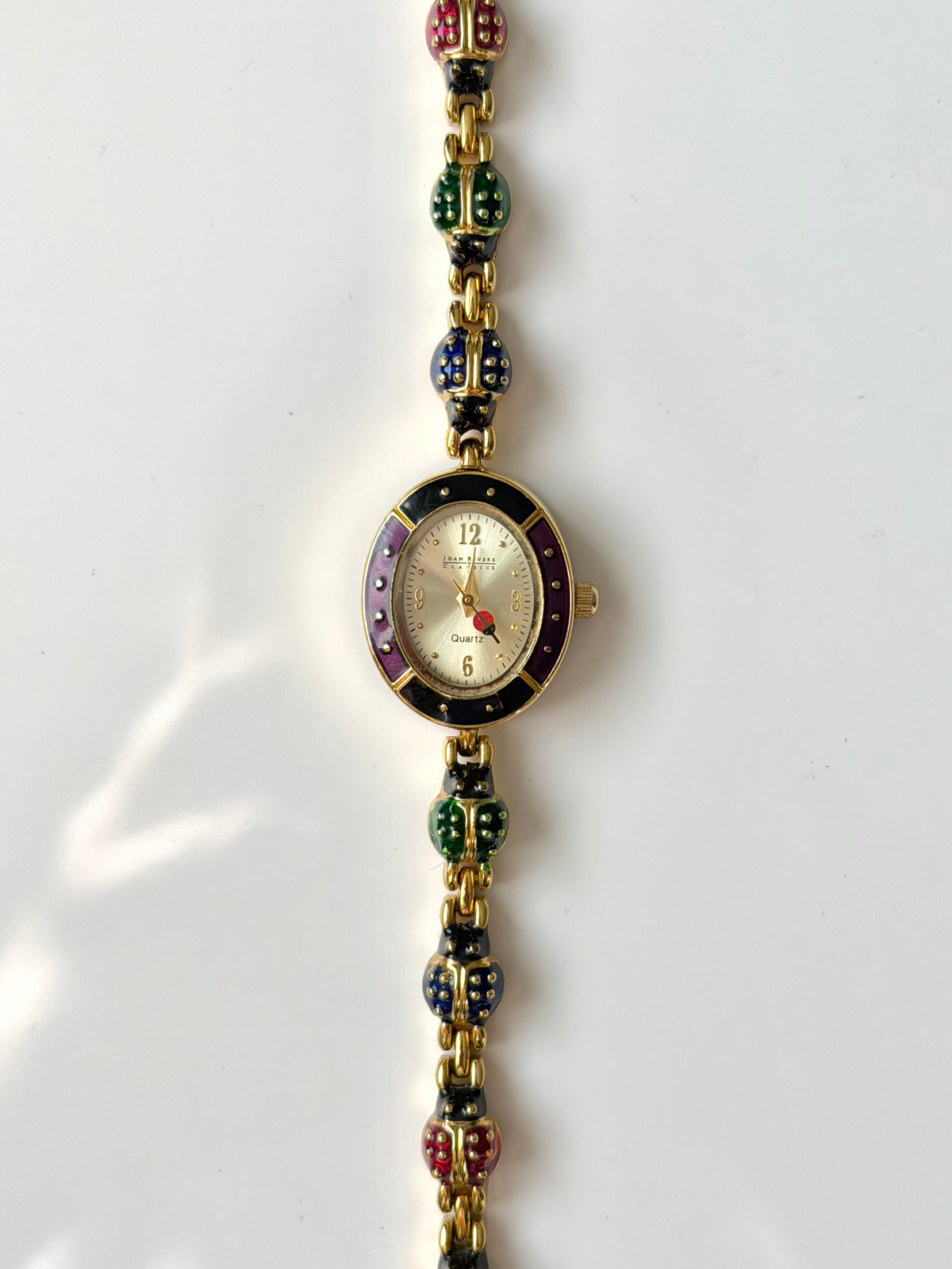 Rare Joan Rivers Ladybug Watch - Boxed