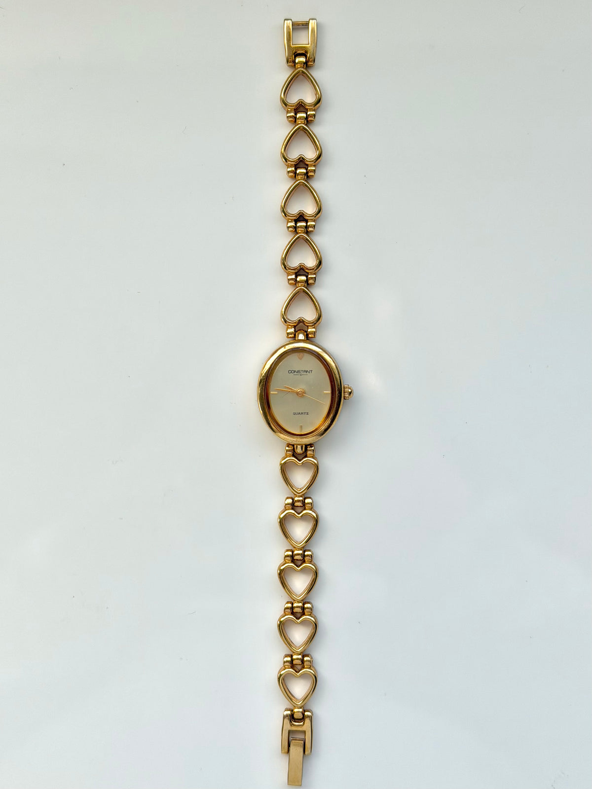 Dainty Hearts Gold Watch