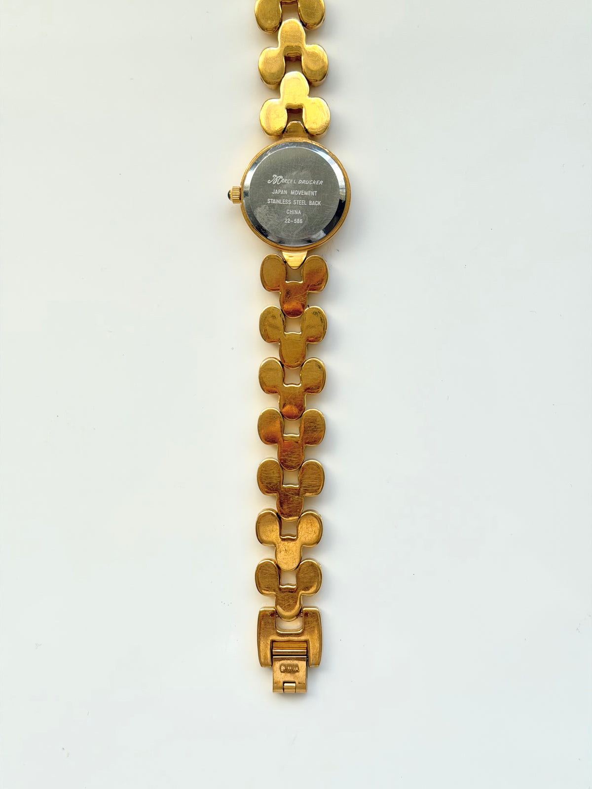 Amethyst Stones Gold Watch